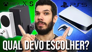 Playstation 5 ou Xbox Series X|S  - QUAL CONSOLE DA PRÓXIMA GERAÇÃO ESCOLHER?