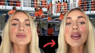 Woman Gets ROASTED By Men In Prison