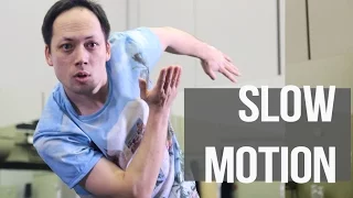 SLOW MOTION: как делать / Уроки танцев robot dance, popping, dubstep обучение