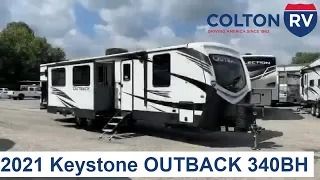 Quick Look 2021 Keystone OUTBACK 340BH Travel Trailer