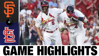 Giants vs. Cardinals Game Highlights (5/15/22) | MLB Highlights