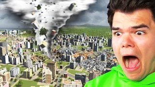 Mega Tornado DESTROYS My City… (Cities Skylines 2)