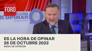 Es La Hora de Opinar - Programa completo: 26  de Octubre 2022