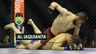 KHABIB vs AL IAQUINTA - All Significant Strikes