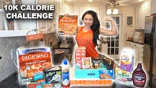 10k Calorie Challenge | Girl VS Food | Epic Cheat Day | Ashley Nocera Rematch