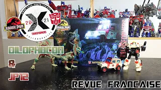 [Francais] Revue Video de Transformers X Jurassic Park - Dilophocon & JP12