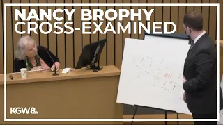 Prosecution cross-examines Nancy Brophy as she takes the stand again in murder trial