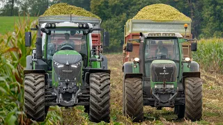 Silage on Novák Farm | FENDT tractors | CLAAS Jaguar 850