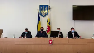 Виступ голови ради Сергія Кондрачука на позачерговій другій сесії обласної ради