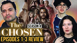The Chosen Season 4 WRECKED us! | Episodes 1-3 REVIEW | Spoiler ALERT | MaJeliv