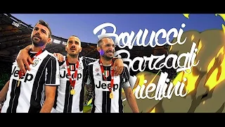 Bonucci Barzagli Chiellini • BBC 16/17 • AMAZING Defence