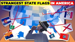 The Incredible History of Flags in Every State in America | Infographics About National Symbols