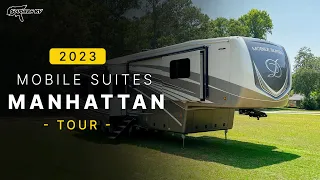 Tour | 2023 DRV Mobile Suites 43 Manhattan Two Bedroom Two Bathroom Full Time 5th Wheel, Southern RV