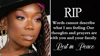 R.I.P. We Are Really Sad To Share The Death Of Brandy Norwood' Beloved Co-Star.