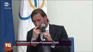 L'addio alla Roma di Francesco Totti