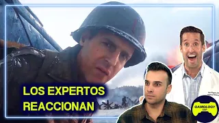 Médico & Fuerzas Especiales REACCIONAN a Omaha Beach de Call of Duty WWII | Los Expertos Reaccionan