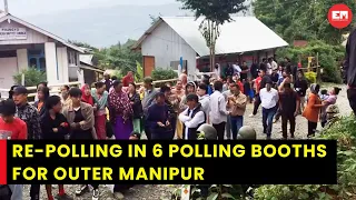 Manipur: Repoll in six polling booths amid tight security