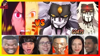 "Naruto/Sasuke VS Momoshiki"🔥Boruto Episode 65 REACTION MASHUP