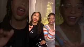 Ungodly Tea Time (11/5) - Chloe x Halle Instagram Live