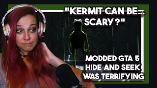 Bartender Reacts*Kermit Can Be...Scary?* Modded GTA 5 Hide and Seek was Terrifying by SMii7y