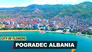 POGRADEC, ALBANIA - QYTETI I LULEVE 😍 Vlog Shqip 🇦🇱 Qyteti Turistik i Pogradecit【4K】⁴ᴷ⁶⁰