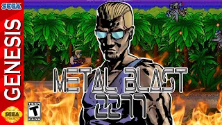 Metal Blast 2277 - Sega Genesis / Mega Drive [Homebrew]
