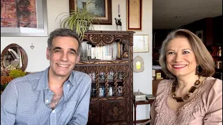 ALEJANDRO HERRERA BRACHO y ELIA DOMENZAIN, entre teatristas te veas. 🎭