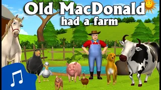 Old MacDonald Had A Farm | Nursery Rhymes