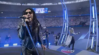 Lenny Kravitz Performs at the 2024 UEFA Champions League Final 2024 Kick Off Show by Pepsi