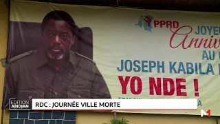 RDC: journée ville morte