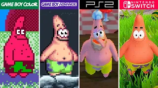 Evolution Of Patrick Star in SpongeBob Games (2000 - 2023)