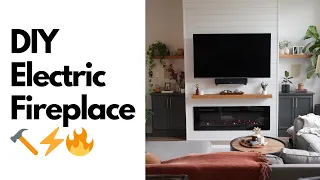 How to build an electric fireplace, with no previous experience 🔥
