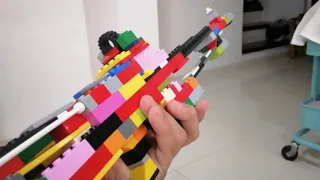 [dont watch its very bad] Lego shell ejecting shotgun; no technic pieces