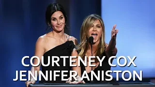 Courteney Cox and Jennifer Aniston to George Clooney: 'You're Welcome!"