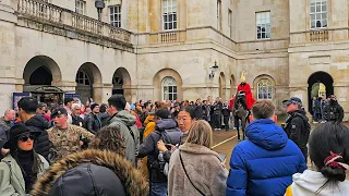 Horse QUITS, CHAOS in the Yard as POLICE and TROOPERS tell tourists to move for the new Horse!