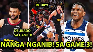 Mas "Alanganin ang Denver Nuggets!" , Dahil sa injury ni KCP! , Laki ng lamang ng Wolves nito!