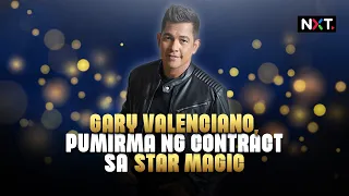 Gary Valenciano, pumirma ng contract sa Star Magic | NXT