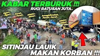 PARAH., 5 TRUK JADI KORBAN !!! Kabar Duka Pagi Ini, Kecelakaan Beruntun Di Tanjakan Sitinjau Lauik