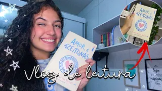 AMOR E AZEITONA - vlog de leitura 📚