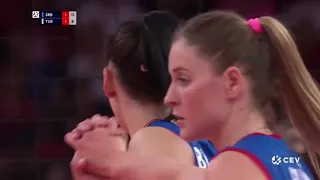 Тijana Boskovic vs Turkey| EuroVolleyW 2019