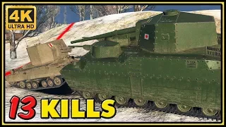 O-Ni - 13 Kills - 1 VS 6 - World of Tanks Gameplay - 4K Video