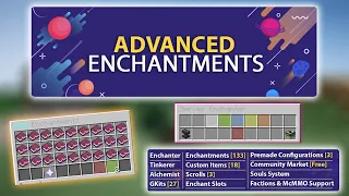 Custom Enchants Plugin 1.8-1.19 | Minecraft Plugins