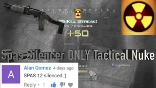 MW2- Spas-12 Silencer Nuke! (Challenge)