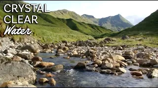 Crystal Clear Mountain Stream | Untouched Oasis in the Scottish Highlands
