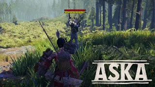 ASKA #3 • More Exploration, Base Building & The End of the Demo (No Commentary Full Demo Gameplay)