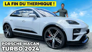 Essai Porsche Macan Turbo 2024 – Le thermique, c’est TERMINÉ !