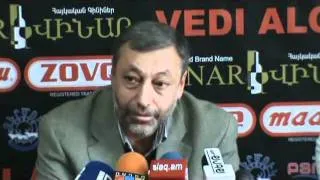 Alexander Arzumanyan's press conference