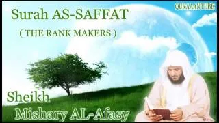 Mishary al Afasy Surah As Saffat with audio english translation