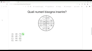 Quiz di logica per la prova oggettivo attitudinale