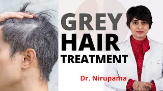 Grey Hair Treatment video| Grey hair causes| Can grey hair turn black| Premature Grey hair treatment